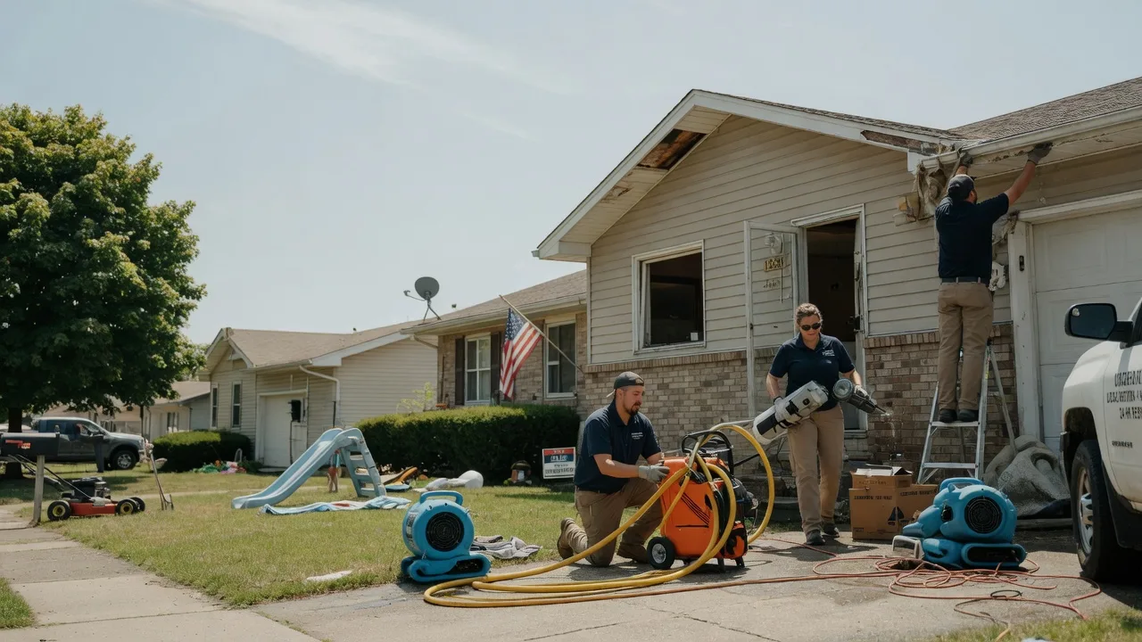 Water Damage Restoration in Burleson, TX near me